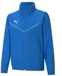 Puma teamRISE Allwetterjacke Kinder - blau/wei&szlig;-116