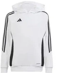 adidas Tiro 24 Half-Zip Hoodie Kinder - wei&szlig;/schwarz