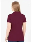Jako Polo Organic Kinder - maroon - 116