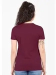 Jako T-Shirt Organic Kinder - maroon - 116