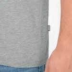 Jako T-Shirt Organic Stretch - hellgrau meliert - 34