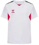 hummel hmlAUTHENTIC PL Trikot Kurzarm Kinder - white/true red - 1