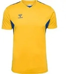 hummel Hmlauthentic Pl Trikot S/S Herren - sports yellow/true blu