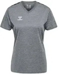 hummel Authentic PL Trikot Kurzarm Damen - grey melange - XS