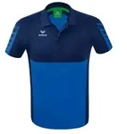 Erima Six Wings Poloshirt Herren - new royal/new navy - 2XL