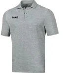 Jako Polo Base - hellgrau meliert - 3XL