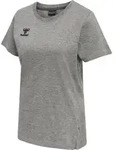 hummel Hmlmove Grid Cotton T-Shirt S/S Wom Damen - grey melange -
