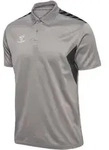 hummel Hmlauthentic Functional Polo Herren - grey melange - S
