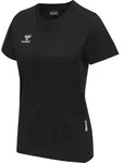 hummel Hmlmove Grid Cotton T-Shirt S/S Wom Damen - black - XS