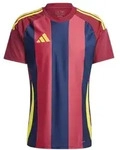 adidas Striped 24 Trikot Herren - rot/navy/gelb-S