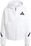 adidas Z.N.E. Zip-Hoodie Damen - white - M