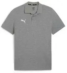 Puma teamGOAL Casuals Poloshirt Herren - grau-S