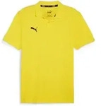 Puma teamGOAL Casuals Poloshirt Herren - gelb/schwarz - S