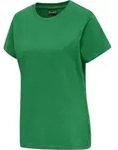 hummel Hmlred Basic T-Shirt S/S Damen - jolly green - XS