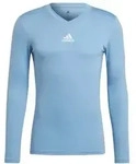 adidas Team Base Shirt Longsleeve Herren - hellblau L