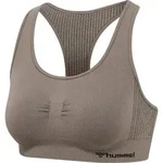 hummel Hmlmt Shaping Seamless Sports Top Damen - driftwood - XS