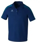 Erima Evo Star Poloshirt Herren - new navy/mykonos blue - S