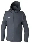 Erima Team Jacke mit abnehmbaren &Auml;rmeln Herren - slate grey - S