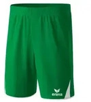 Erima Classic 5-C Shorts Kinder - smaragd/wei&szlig; - 140