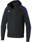 Erima Evo Star Trainingsjacke mit Kapuze Kinder - schwarz/ultra v