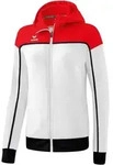 Erima Change by erima Trainingsjacke mit Kapuze Damen - wei&szlig;/rot/