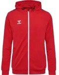 hummel Hmlauthentic Pl Zip Hoodie Herren - true red - S