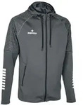 Derbystar Primo v24 Kapuzenjacke Unisex - grau/wei&szlig; - S