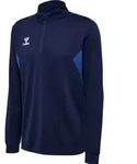 hummel Hmlauthentic Half Zip Sweat Herren - marine - S