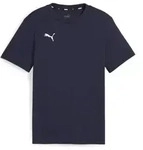 Puma teamGOAL Casuals T-Shirt Kinder - navy-140