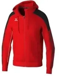 Erima Evo Star Trainingsjacke mit Kapuze Kinder - rot/schwarz - 1