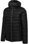 hummel Hmlnorth Quilted Hood Jacke Kids - Kinder - black/asphalt