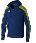 Erima Evo Star Trainingsjacke mit Kapuze Kinder - new navy/lime -
