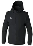 Erima Team Jacke mit abnehmbaren &Auml;rmeln Herren - schwarz - S