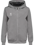 hummel Hmlauthentic Pl Zip Hoodie Kinder - grey melange - 116