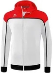 Erima Change by erima Trainingsjacke mit Kapuze Kinder - wei&szlig;/rot