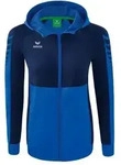 Erima Six Wings Trainingsjacke mit Kapuze Damen - new royal/new n