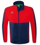 Erima Six Wings Jacke mit abnehmbaren &Auml;rmeln Herren - new navy/ro
