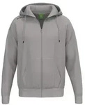 Erima TS Hoody Jacket Kinder - taupe - 128