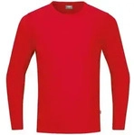 Jako Longsleeve Organic - rot - S