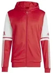 adidas Squadra 25 Full-Zip Hoodie Herren - rot/wei&szlig;-2XL
