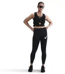 Nike Tempo Swoosh Run Leggings Damen - schwarz/wei&szlig; - S