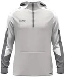 Jako Zip Hoodie Dynamic Kinder - hellgrau/wei&szlig;/grau - 128