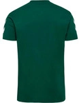 hummel GO 2.0 Chevron S/S T-Shirt Herren - evergreen - S
