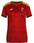 adidas Belgien 26 Heim Trikot Damen - red/bogold - XL