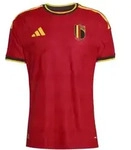 adidas Belgien 26 Heim Authentic Trikot Herren - red/bogold - S
