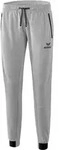 Erima Essential Sweathose Damen - hellgrau melange/schwarz - 48