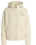 adidas Z.N.E. Zip-Hoodie Damen - beige - XS