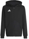 adidas Entrada 26 Full Zip Kapuzenjacke Kinder - black/white - 17