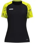 Jako T-Shirt Sonic Damen - schwarz/neongelb - 34/36