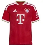 adidas FC Bayern M&uuml;nchen Trikot Home 26/27 Kinder - rot/wei&szlig; - 17